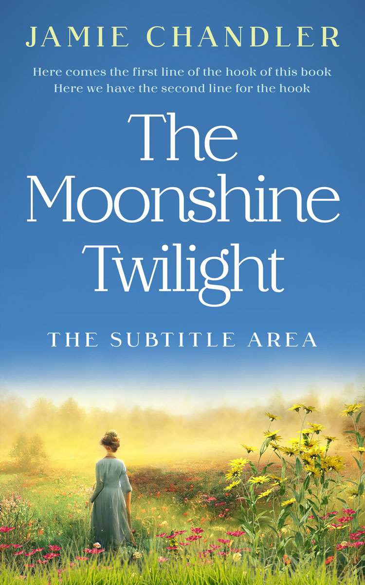 2D view of Steel Blue #31358 - Premade Historical Book Cover