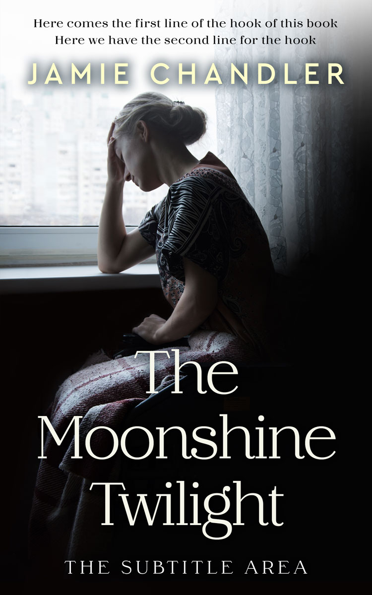 2D view of Cod Gray #31361 - Premade Poetry Book Cover