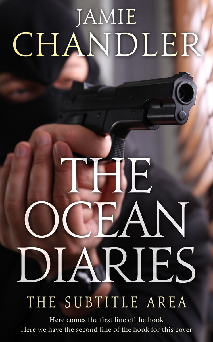 2D view of Premade Mystery & Thriller & Suspense Book Cover - Cod Gray