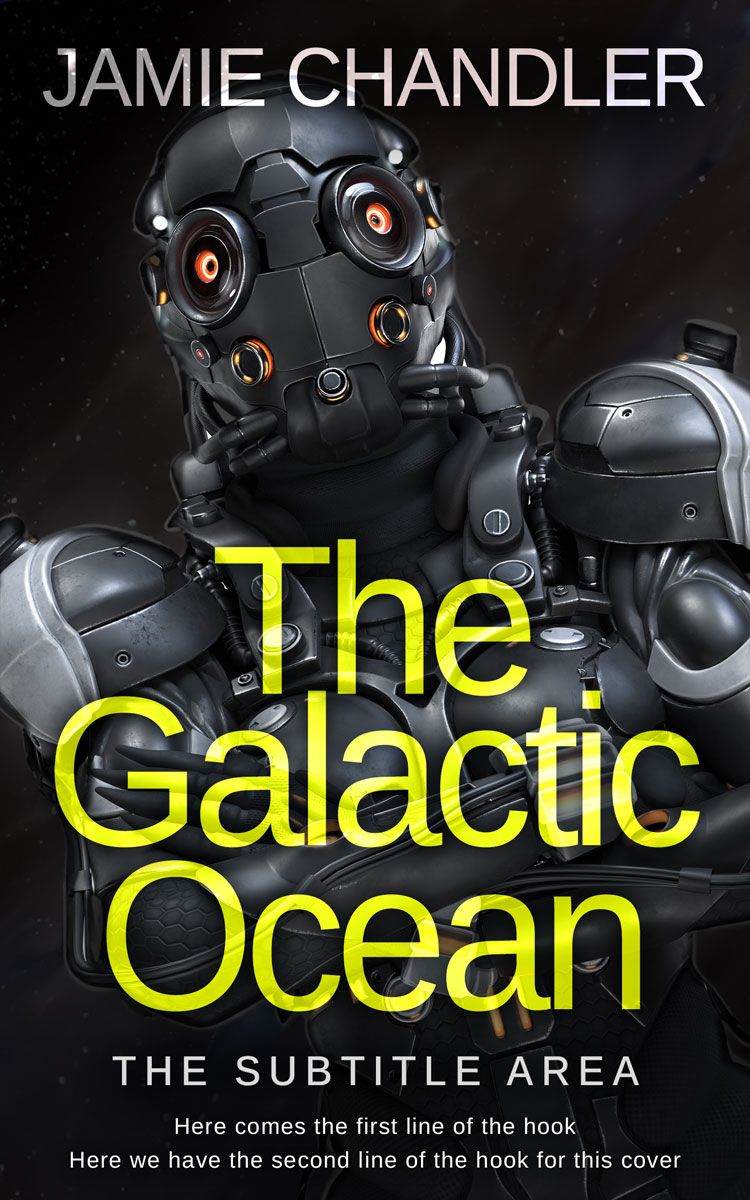 2D view of Shark #31402 - Premade Science Fiction Book Cover | BookCoverZone