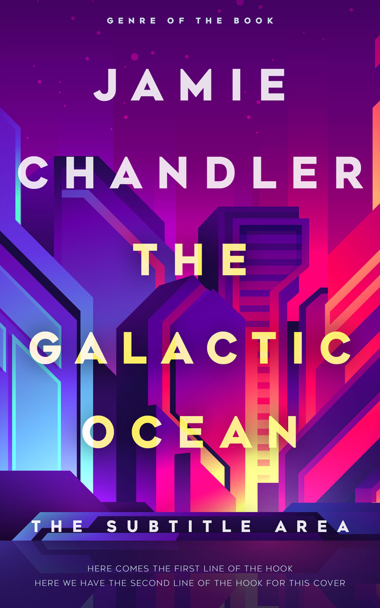 2D view of Premade Science Fiction Book Cover - Windsor