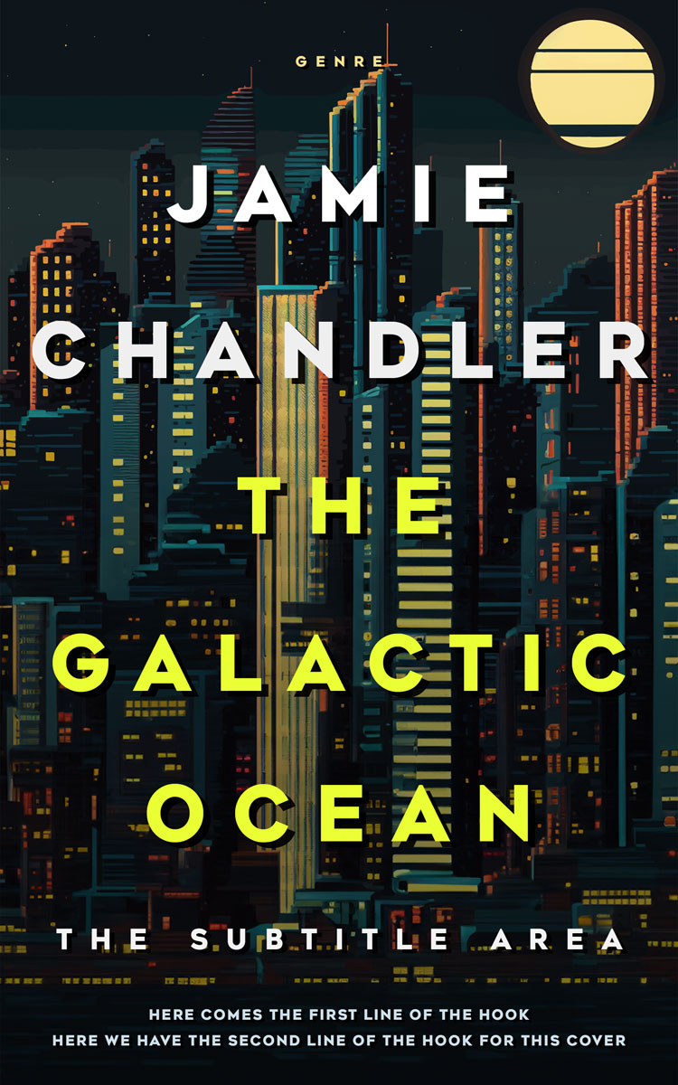 2D view of Premade Mystery & Thriller & Suspense Book Cover - Bunker