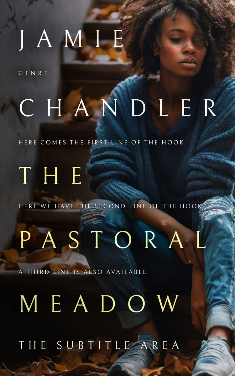 2D view of Heavy Metal #31490 - Premade Teen & Young Adult Book Cover