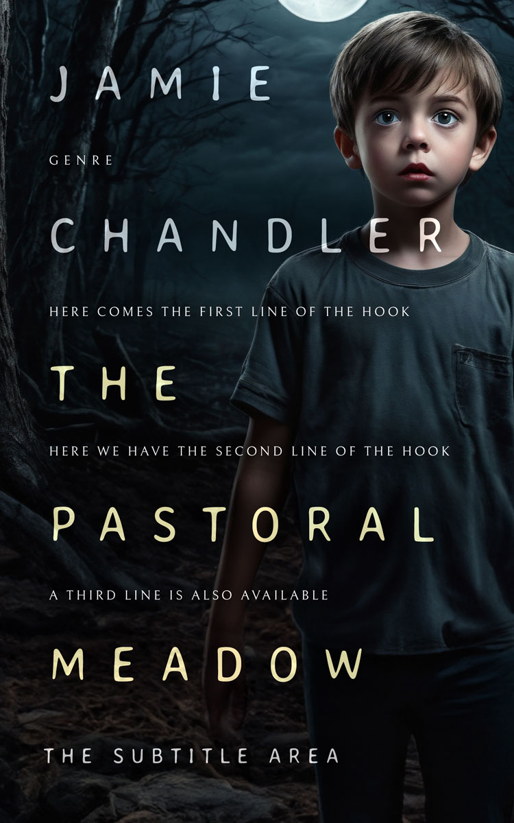 2D view of Bunker #31495 - Premade Mystery & Thriller & Suspense Book Cover