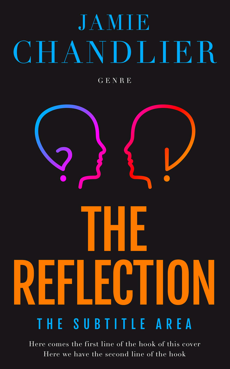 2D view of Premade Self-Improvement & Self-Help Book Cover - Cocoa Brown