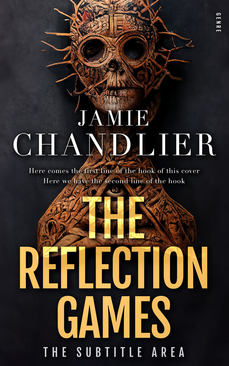 2D view of Cod Gray #31522 - Premade Fantasy Book Cover