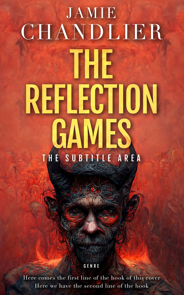 2D view of Premade Fantasy Book Cover - Mojo