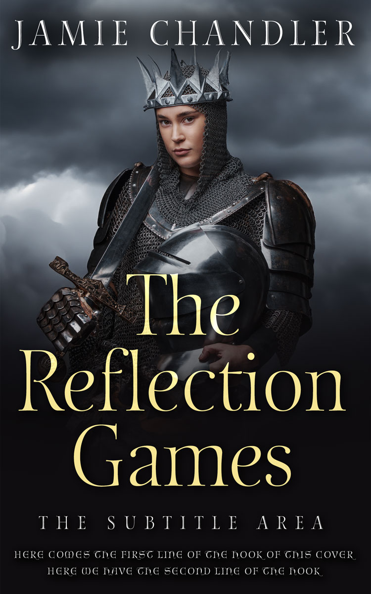 2D view of Shark #31535 - Premade Historical Book Cover