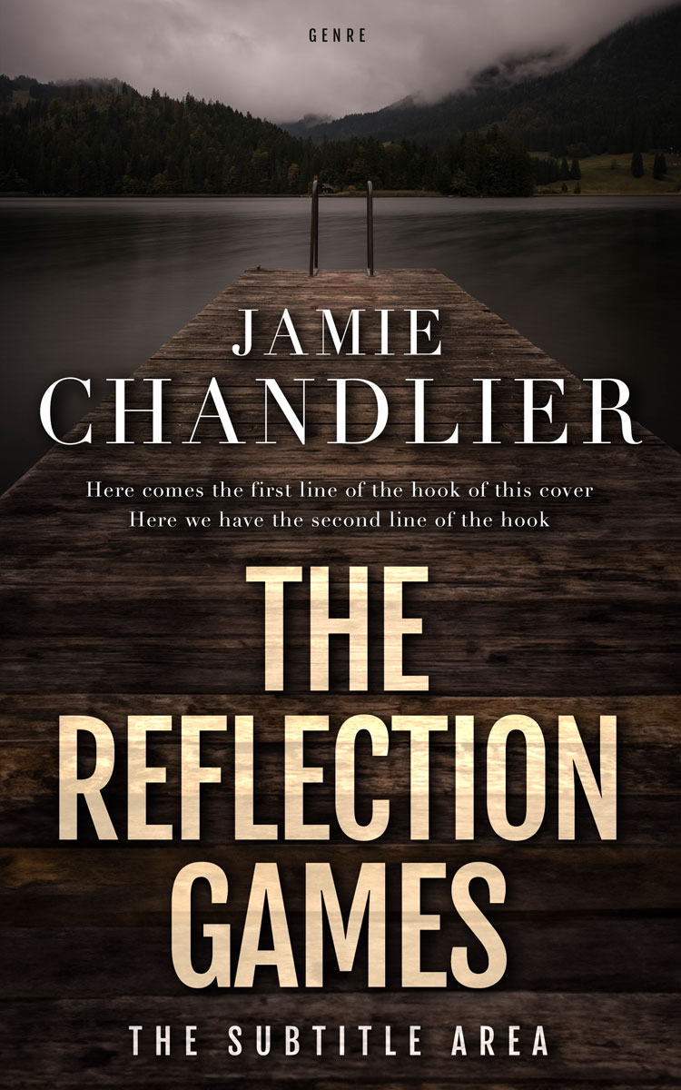 2D view of Premade Mystery & Thriller & Suspense Book Cover - Zeus