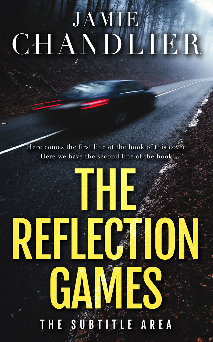 2D view of Shark #31540 - Premade Mystery & Thriller & Suspense Book Cover