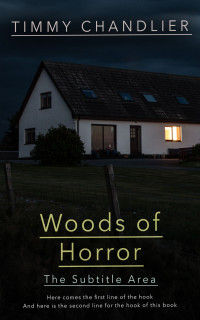 2D view of Black #31733 - Premade Mystery & Thriller & Suspense Book Cover