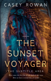 2D view of Shark #31898 - Premade Western Book Cover