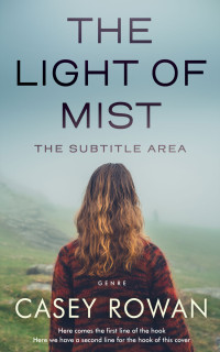 2D view of Premade Literary Fiction Book Cover - Tower Gray