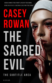 2D view of Gondola #31951 - Premade Horror Book Cover