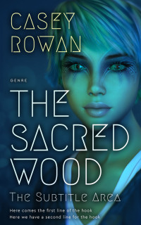 2D view of Premade Science Fiction Book Cover - Elephant