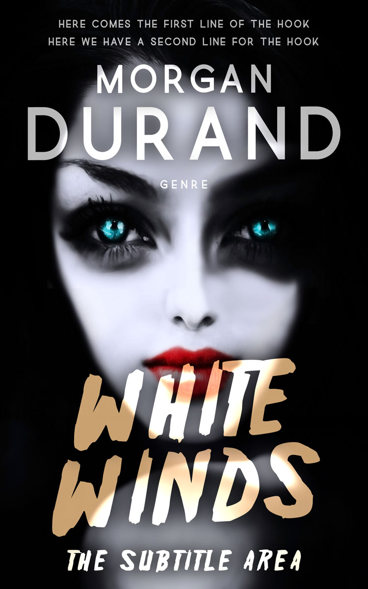 2D view of Silver Rust #32064 - Premade Horror Book Cover