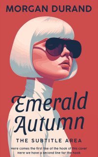 2D view of Premade Chick Lit Book Cover - Fuzzy Wuzzy Brown