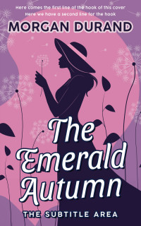 2D view of Premade Chick Lit Book Cover - Viola