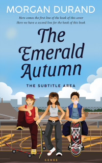 2D view of Premade Teen & Young Adult Book Cover - Cornflower