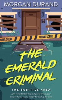 2D view of Premade Mystery & Thriller & Suspense Book Cover - Blue Bayoux