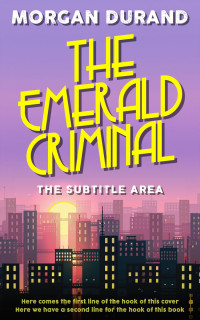 2D view of Premade Mystery & Thriller & Suspense Book Cover - Lavender Purple