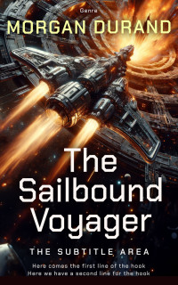 2D view of Premade Science Fiction Book Cover - Brandy