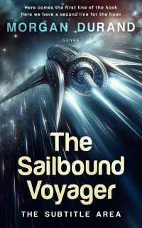 2D view of Mirage #32173 - Premade Science Fiction Book Cover