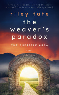 2D view of Premade Surreal Book Cover - Whiskey