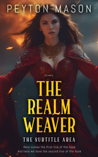 2D view of Thunder #32336 - Premade Fantasy Book Cover