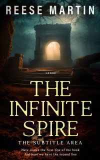 2D view of Rangoon Green #32356 - Premade Fantasy Book Cover