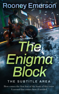 2D view of Premade Science Fiction Book Cover - Unknown