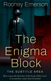 2D view of Premade Mystery & Thriller & Suspense Book Cover - Woodsmoke