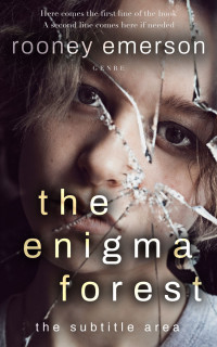 2D view of Premade Mystery & Thriller & Suspense Book Cover - Woody Brown