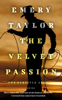 2D view of Copper #32444 - Premade Western Book Cover