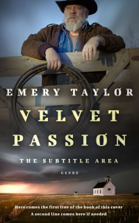 2D view of Tuatara #32447 - Premade Western Book Cover