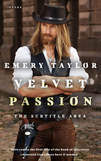 2D view of Premade Historical Book Cover - English Walnut