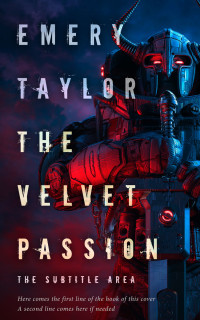 2D view of Premade Science Fiction Book Cover - Mirage