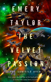 2D view of Premade Science Fiction Book Cover - Black Olive