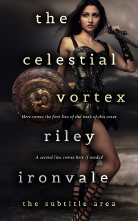 2D view of Cod Gray #32510 - Premade Fantasy Book Cover