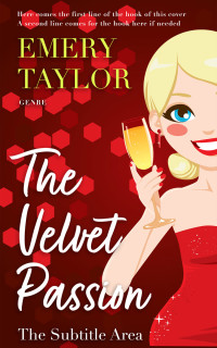 2D view of Premade Romance Book Cover - Apricot