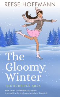 2D view of Premade Chick Lit Book Cover - Polo Blue