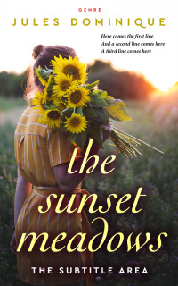 2D view of Taupe #32638 - Premade Literary Fiction Book Cover