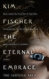 2D view of Premade Horror Book Cover - Oil