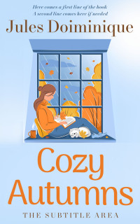 2D view of Premade Literary Fiction Book Cover - Tropical Blue