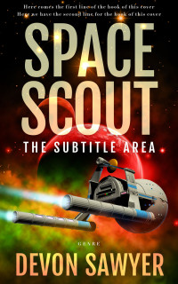 2D view of Tumbleweed #32684 - Premade Science Fiction Book Cover