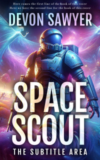 2D view of Maverick #32685 - Premade Science Fiction Book Cover