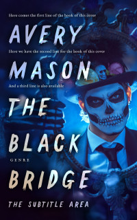 2D view of Premade Horror Book Cover - Haiti