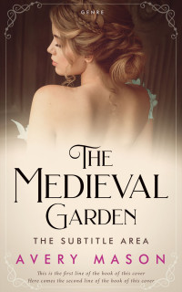 2D view of Bistre #32779 - Premade Romance Book Cover