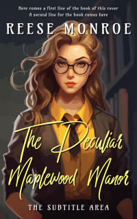 2D view of Premade Mystery & Thriller & Suspense Book Cover - Thunder