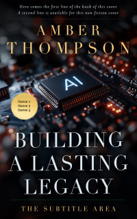 2D view of Woodsmoke #32879 - Premade Business Book Cover